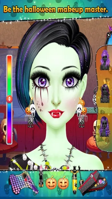 Monster Girls Makeup Dress Up स्क्रीनशॉट