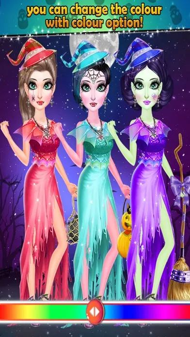 Monster Girls Makeup Dress Up स्क्रीनशॉट