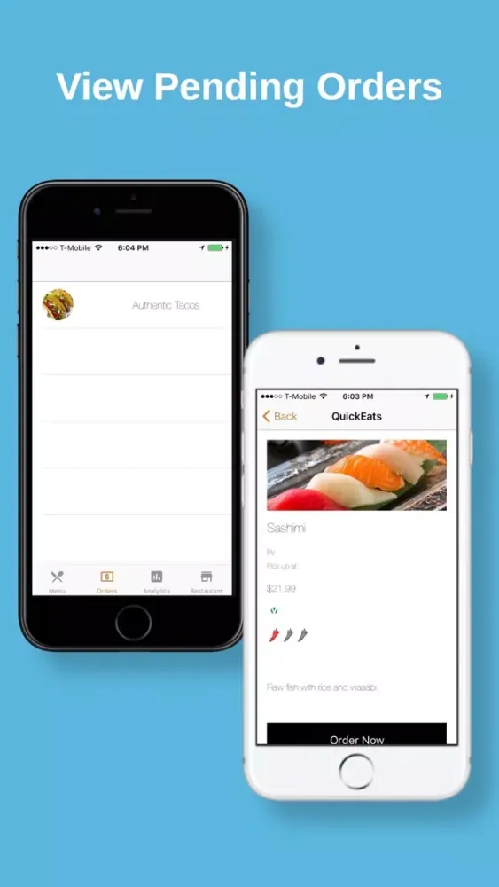 Capturas de pantalla de QuickEats - Mobile Orders