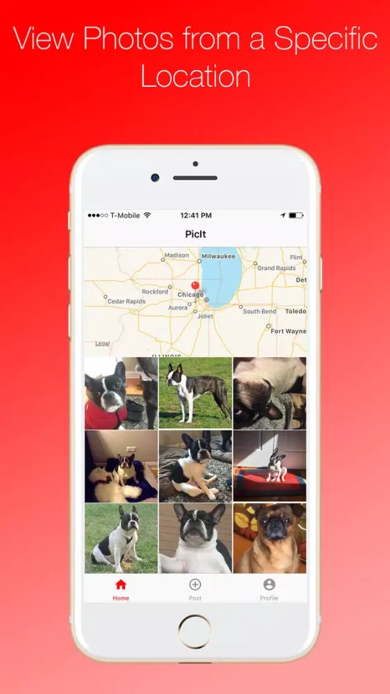 PicIt - Location Based Sharing Screenshots