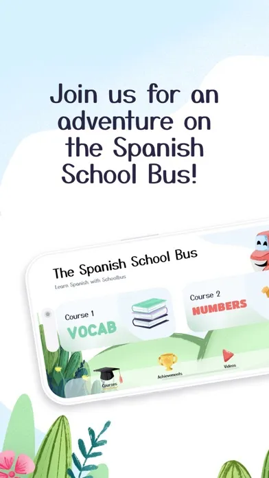 Capturas de pantalla de Spanish School Bus for Kids