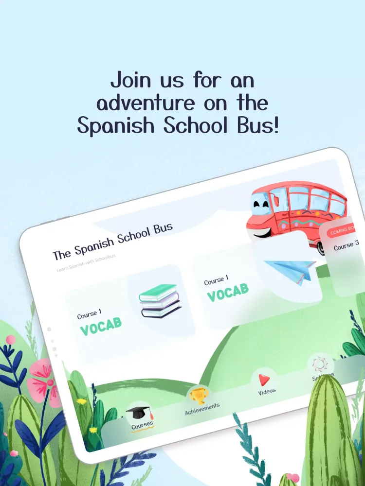Capturas de pantalla de Spanish School Bus for Kids