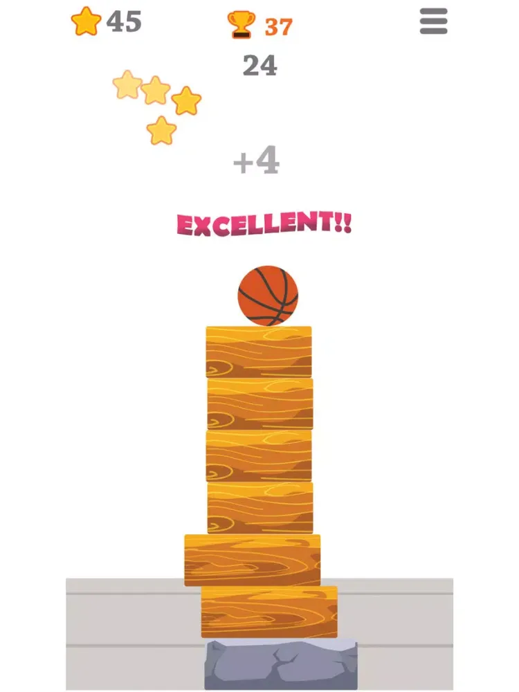 Capturas de tela do Ball up challenge iPad 