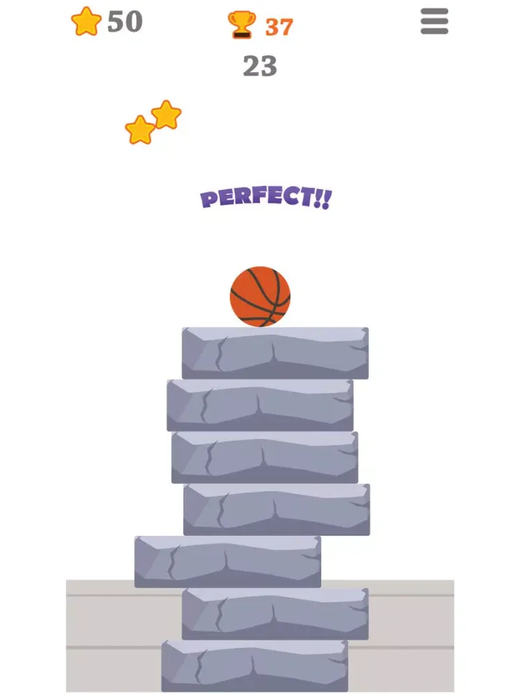 Capturas de tela do Ball up challenge iPad 