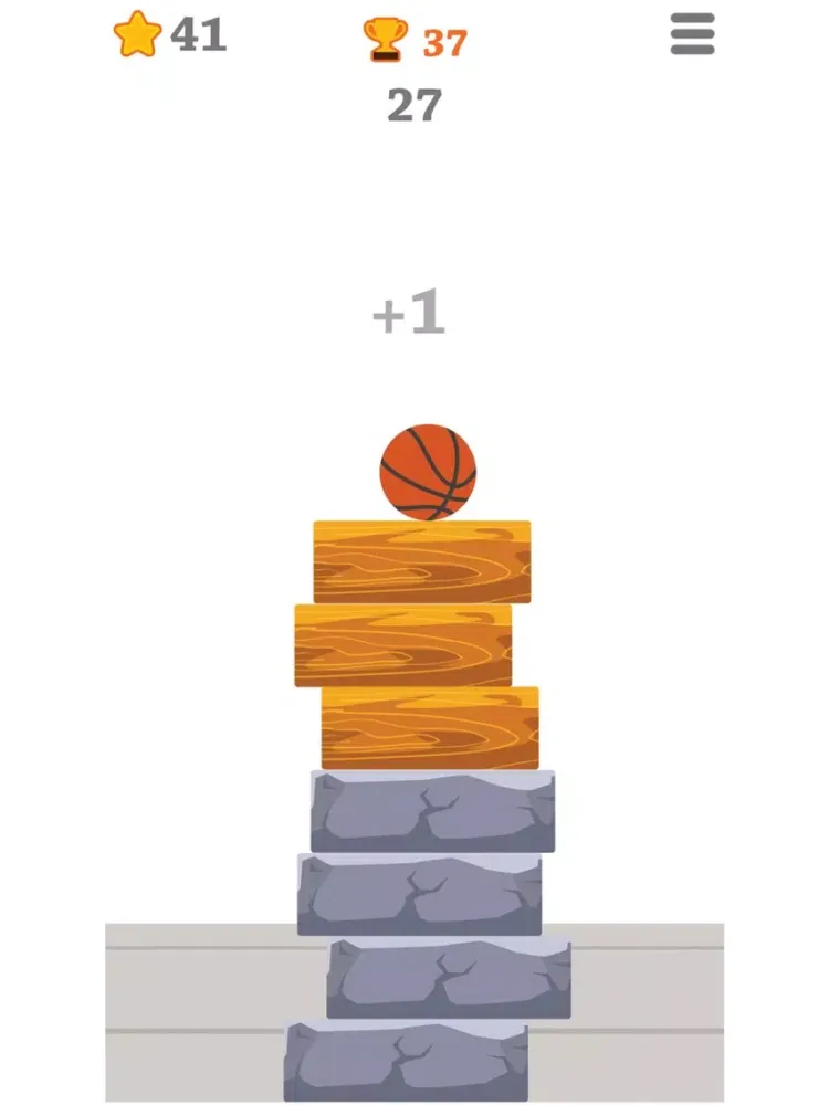 Capturas de tela do Ball up challenge iPad 