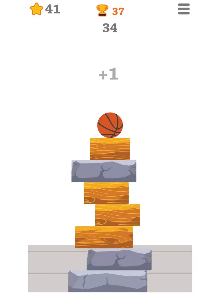 Capturas de tela do Ball up challenge iPad 
