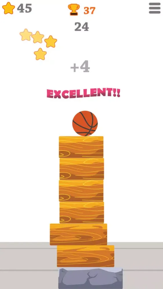 Capturas de tela do Ball up challenge