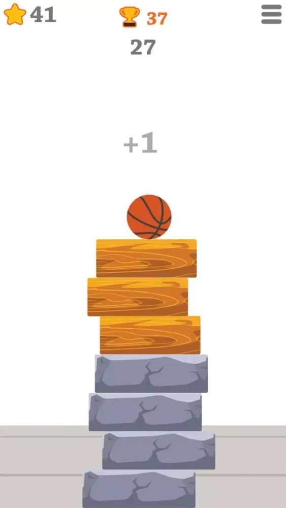 Capturas de tela do Ball up challenge