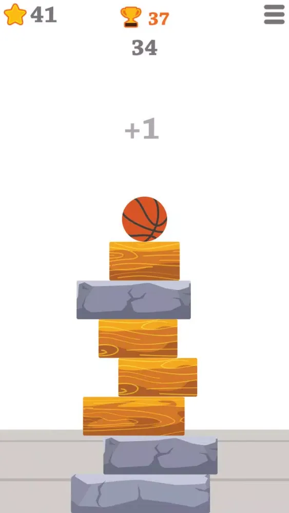 Capturas de tela do Ball up challenge