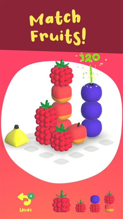 Chunk Fruits - Match-3 Puzzler应用截图