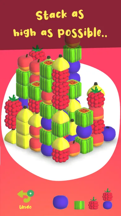Chunk Fruits - Match-3 Puzzler应用截图