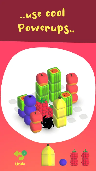 Chunk Fruits - Match-3 Puzzler应用截图