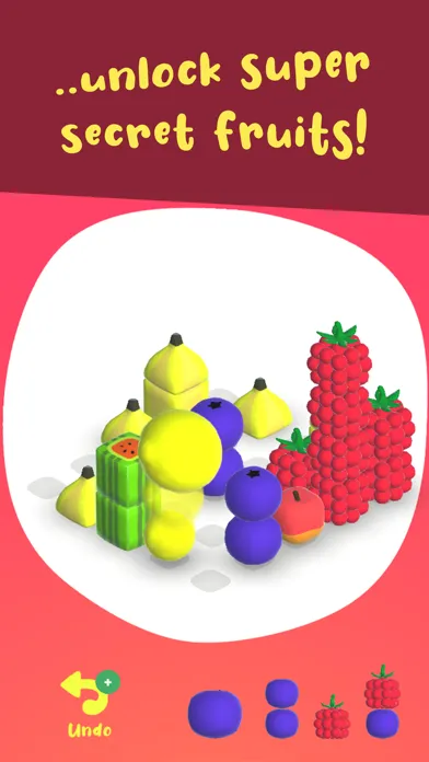 Chunk Fruits - Match-3 Puzzler应用截图