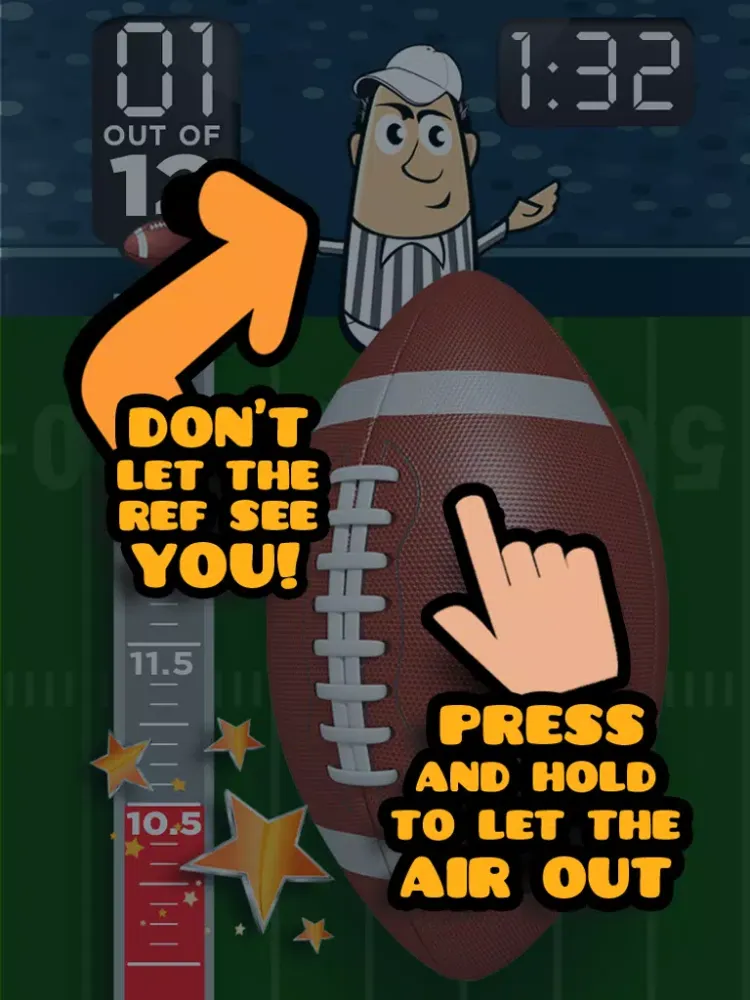 ภาพหน้าจอของ Deflate-Gate iPad 