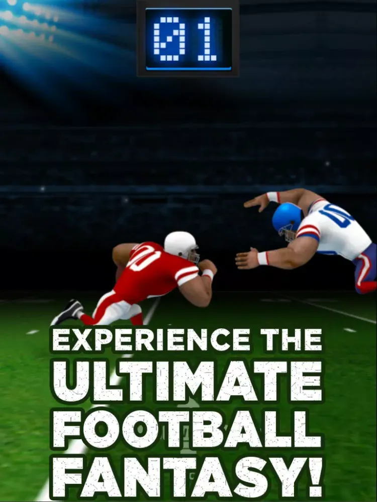 Fantasy Night Football - Touchdown iPad  Screenshots