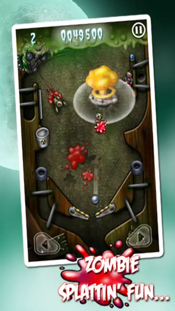 Zombie Pinball Arcade - A Scary Halloween Game For Kids Free應用截圖