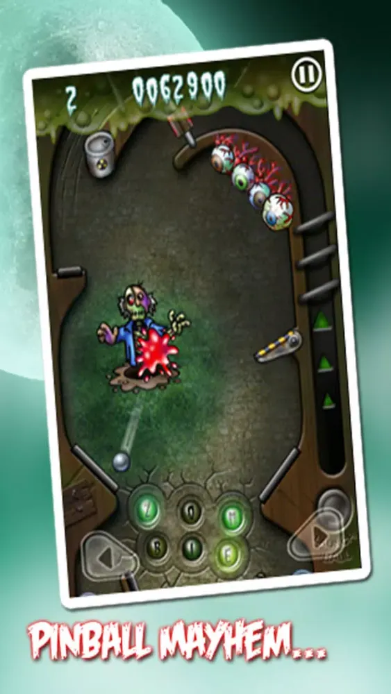 Zombie Pinball Arcade - A Scary Halloween Game For Kids Free應用截圖