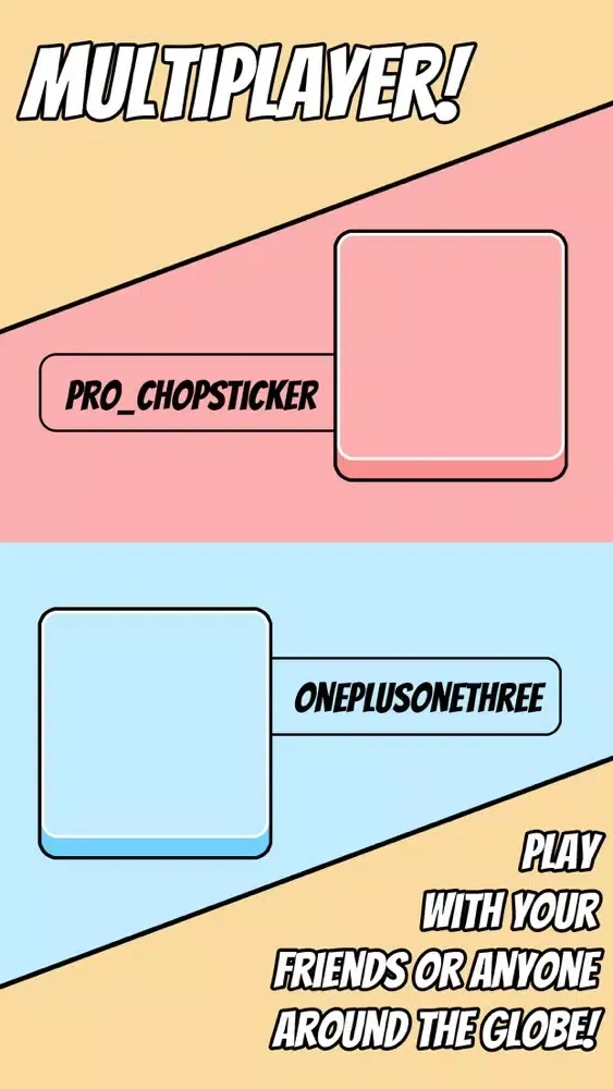 Tangkapan layar OneOne - Chopstick Finger Game
