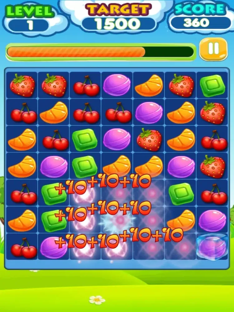 Capturas de pantalla de Fruit Link + iPad 