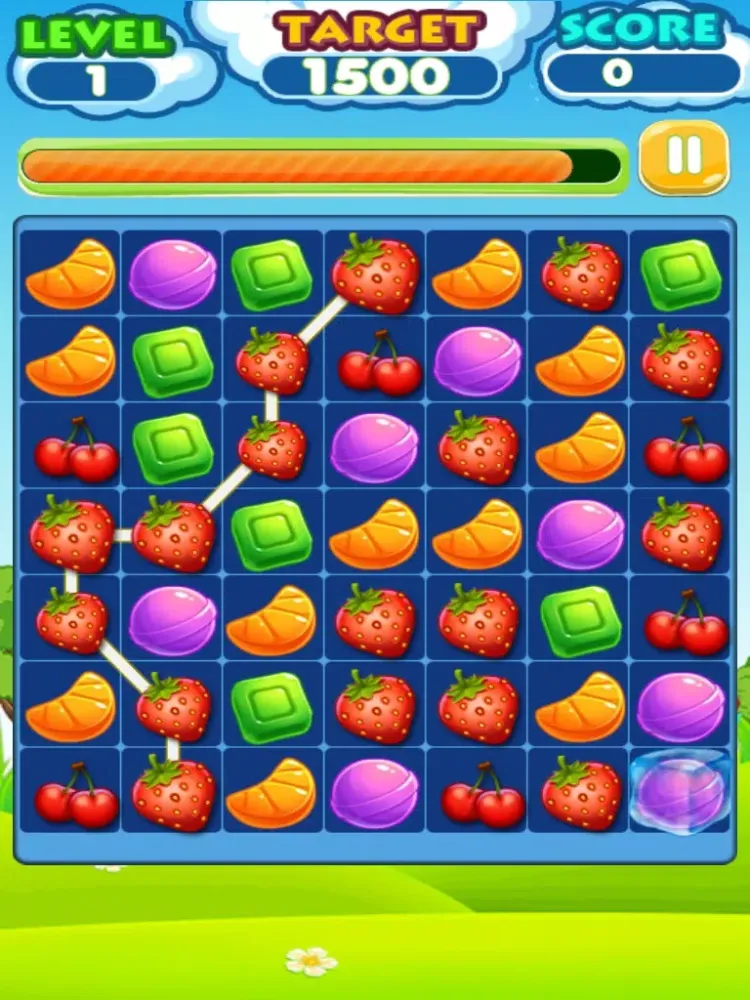 Capturas de pantalla de Fruit Link + iPad 