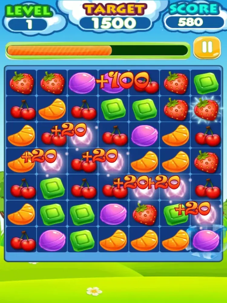 Capturas de pantalla de Fruit Link + iPad 