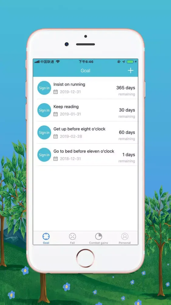 Capturas de tela do Daily Good Habits
