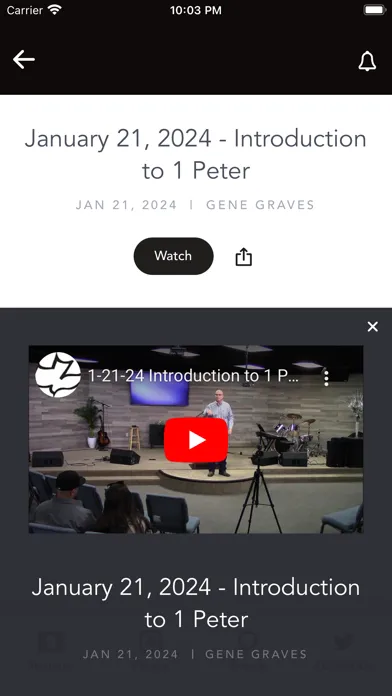 Calvary Chapel Roseville App Screenshots
