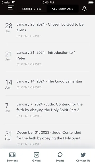 Calvary Chapel Roseville App Screenshots
