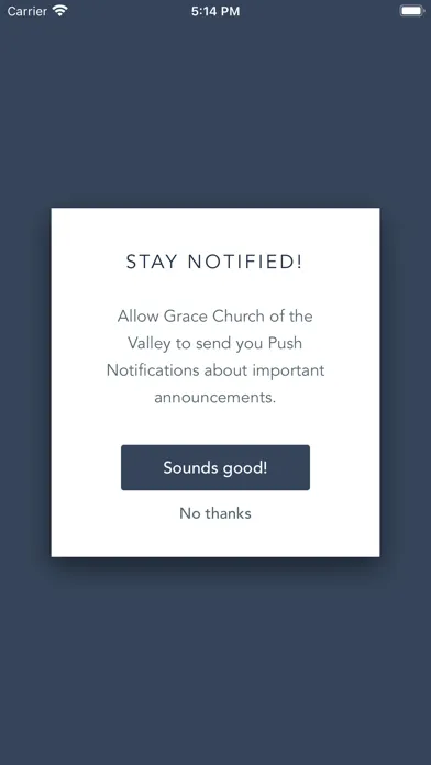 Captures d'écran de Grace Church of the Valley App