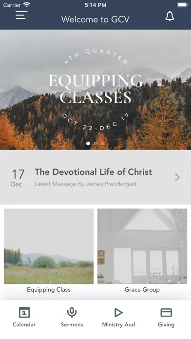 Captures d'écran de Grace Church of the Valley App