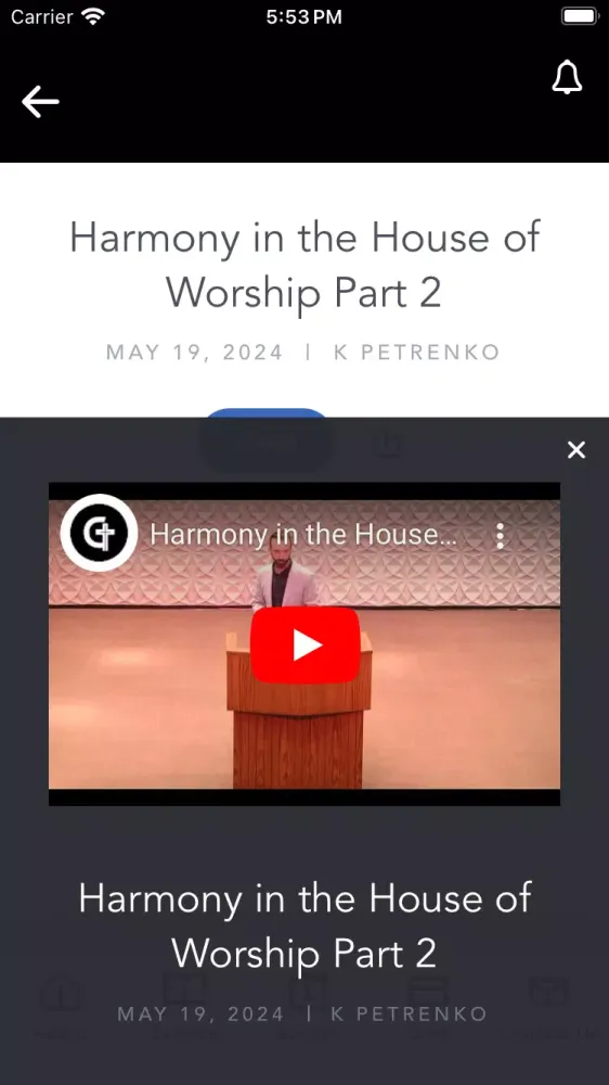 Grace Fellowship Westerville Ekran Görüntüleri