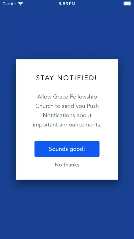 Grace Fellowship Westerville Ekran Görüntüleri