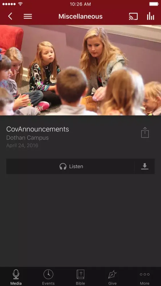 Covenant UMC Dothan Ekran Görüntüleri