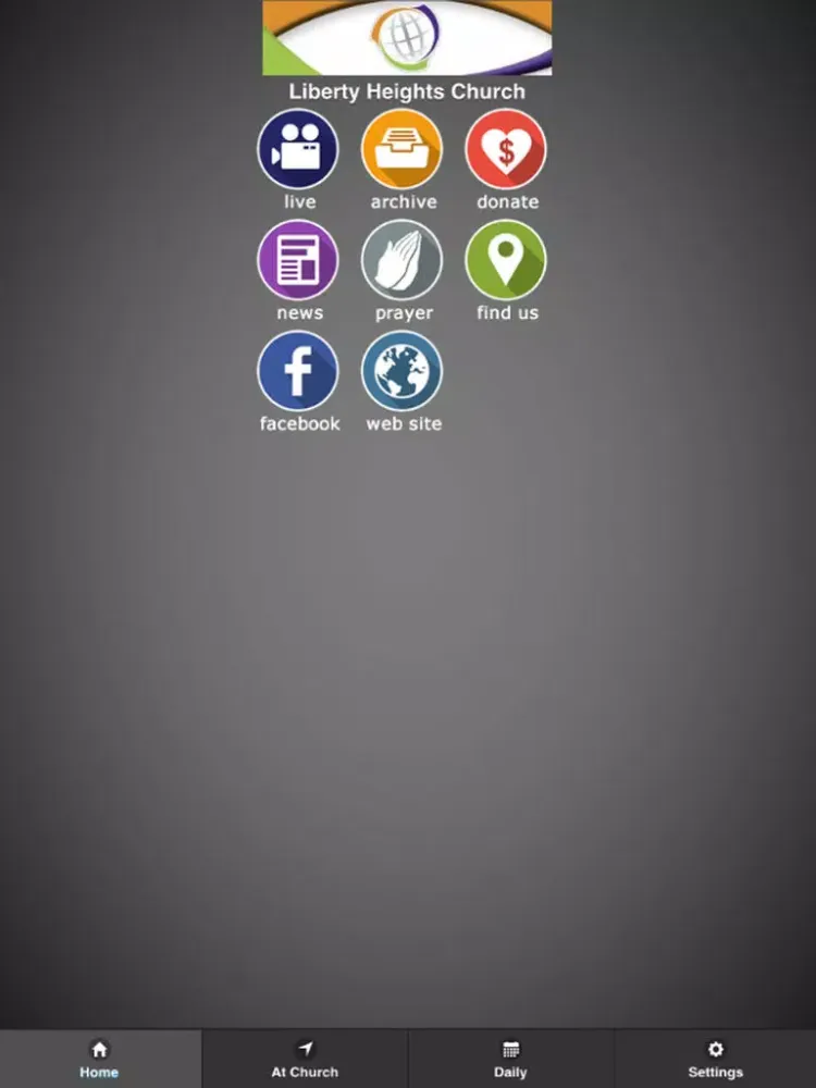 Liberty Heights Church iPad 應用截圖