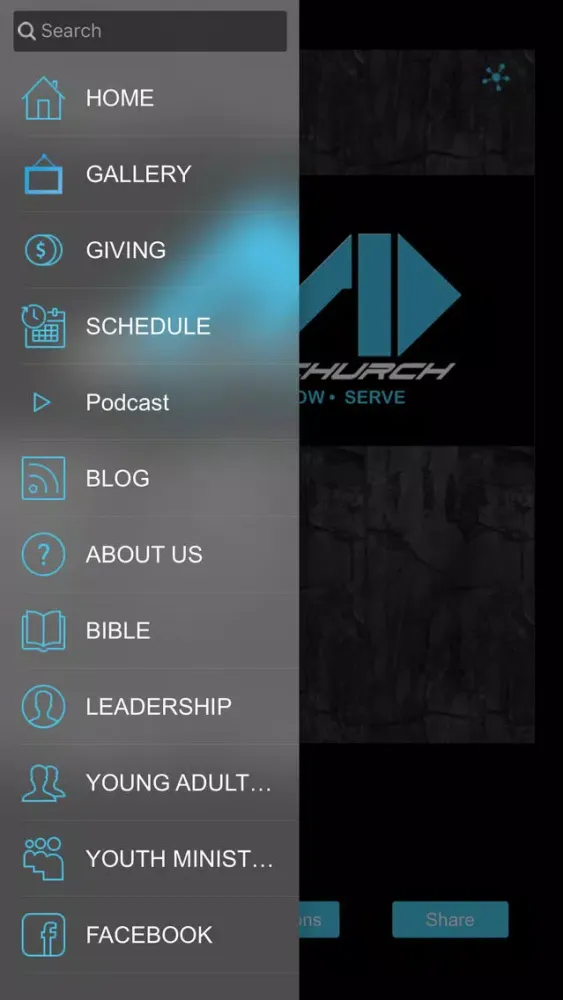 Capturas de pantalla de Motion Church.