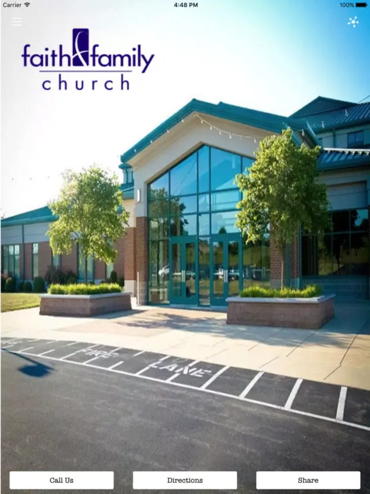 Capturas de tela do Faith Family Church iPad 