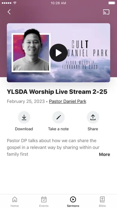 Yorba Linda SDA Church Screenshots