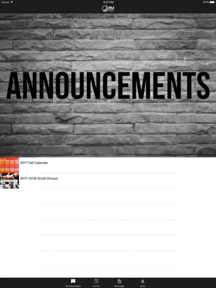 Capturas de pantalla de The Avenue Student Ministry iPad 