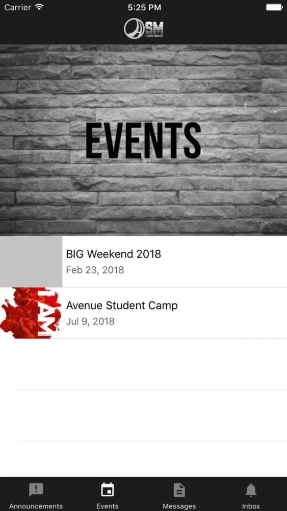 Capturas de pantalla de The Avenue Student Ministry