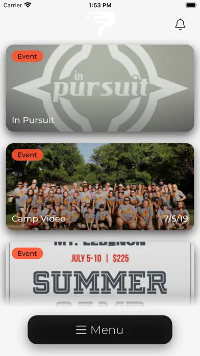 Pursue Student Ministries 스크린샷