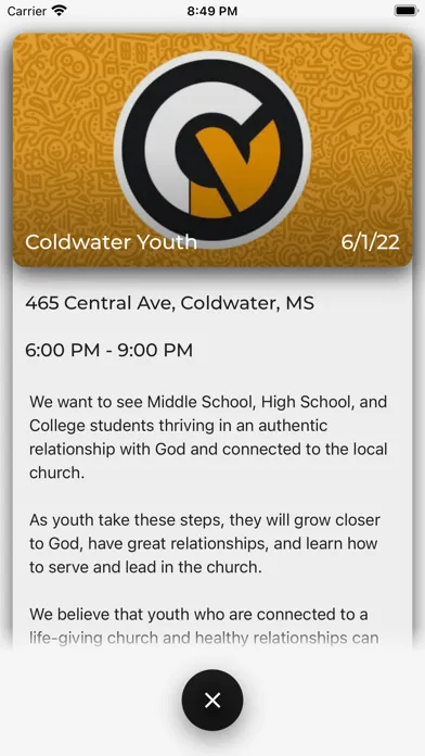 Zrzuty ekranu Coldwater Youth