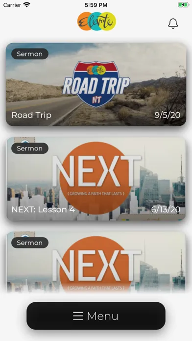 Capturas de pantalla de Elevate Youth Ministry