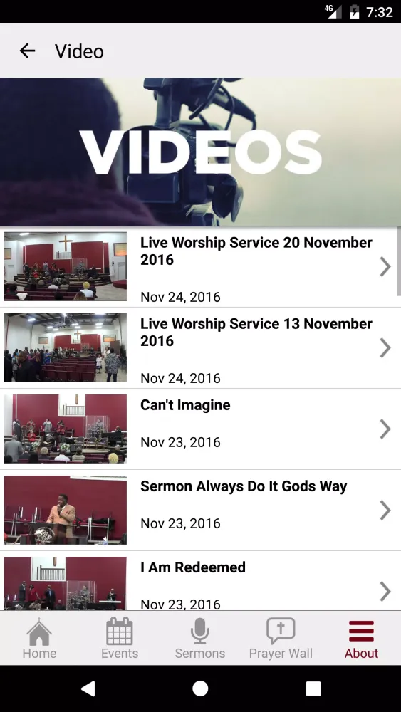 Mount Pleasant Baptist Church スクリーンショット