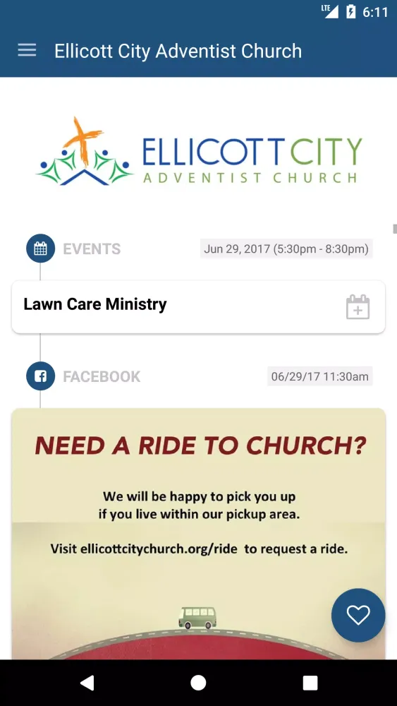 Ellicott City Adventist Church Screenshots