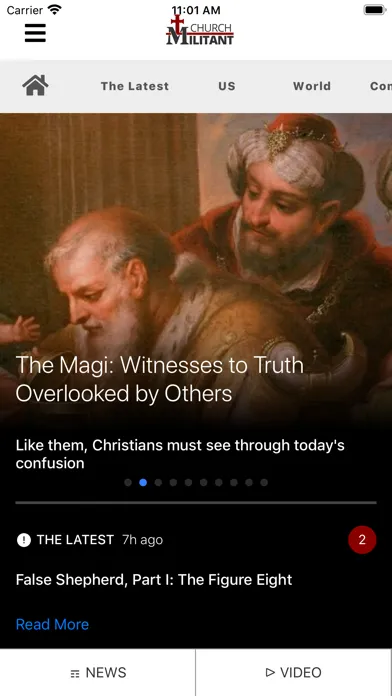 Church Militant سکرین شاٹس
