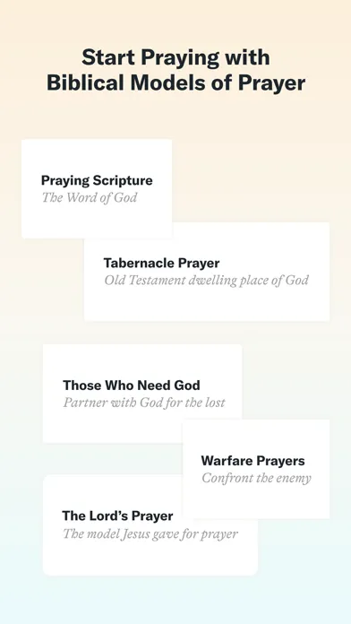 Pray First – Prayer Life Plans Screenshots