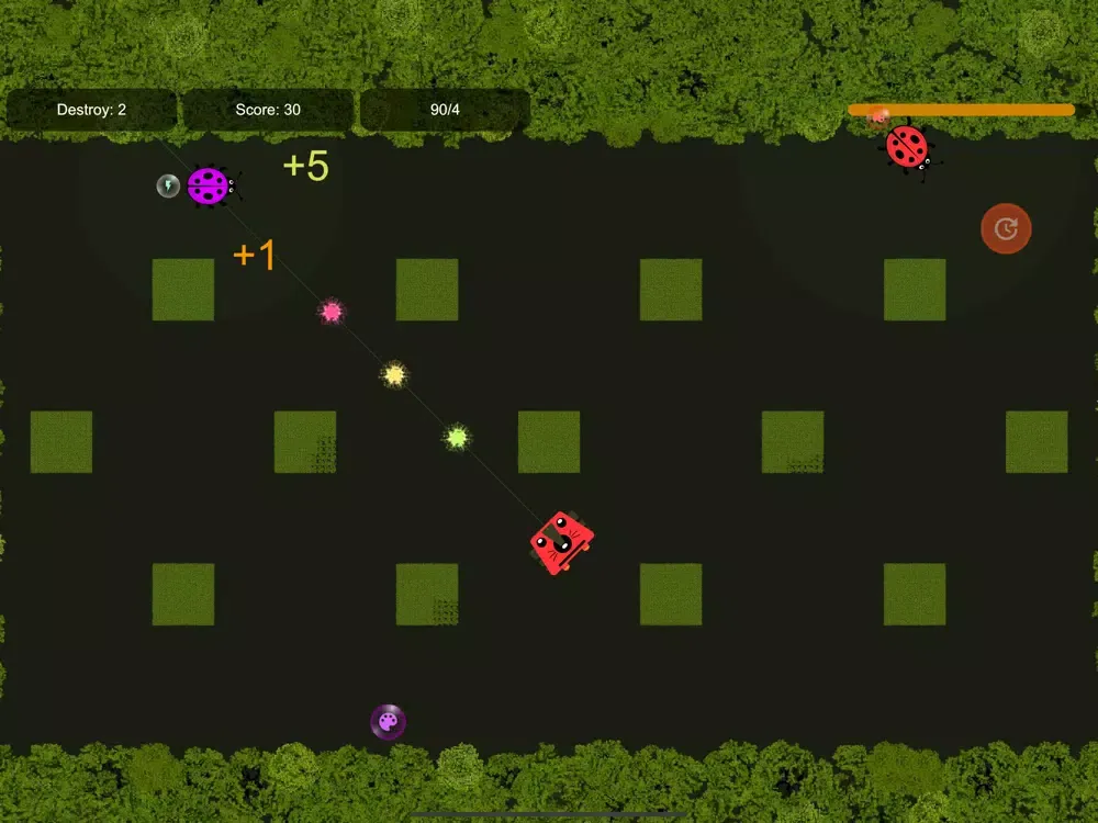 Captures d'écran de Beetle war iPad 