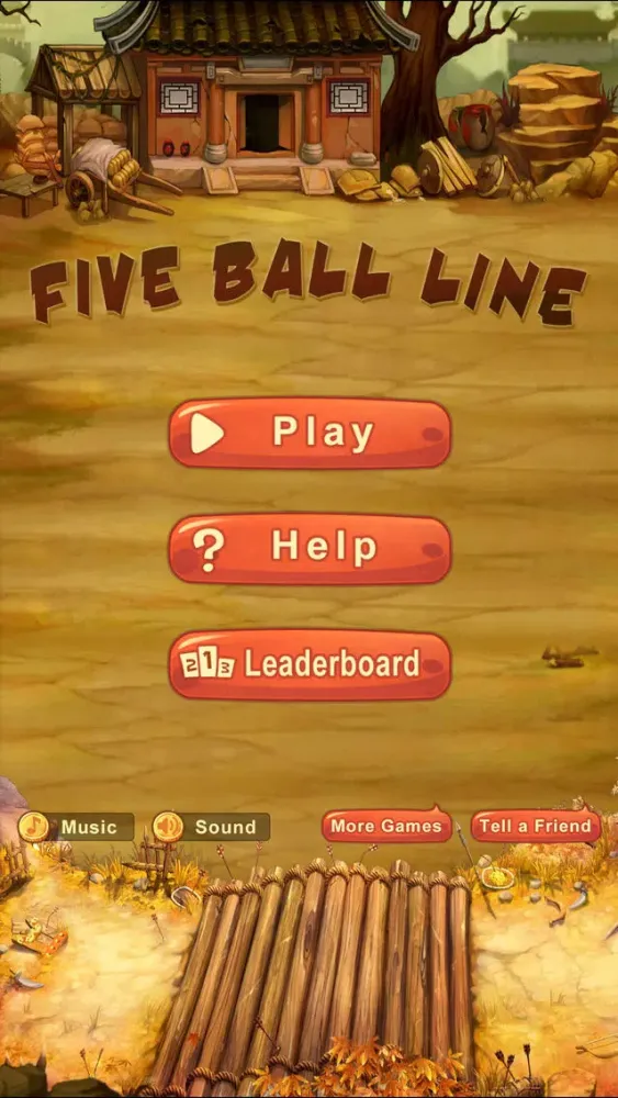 Funny Five Ball Line應用截圖