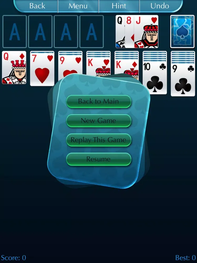 Solitaire - Pro iPad  স্ক্রিনশট