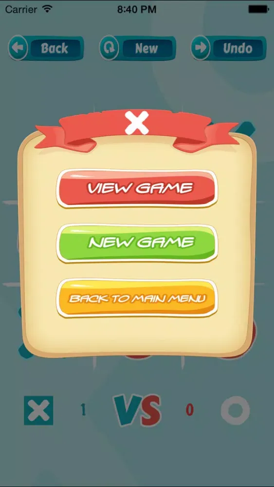 Funny Tic-tac-toe 스크린샷